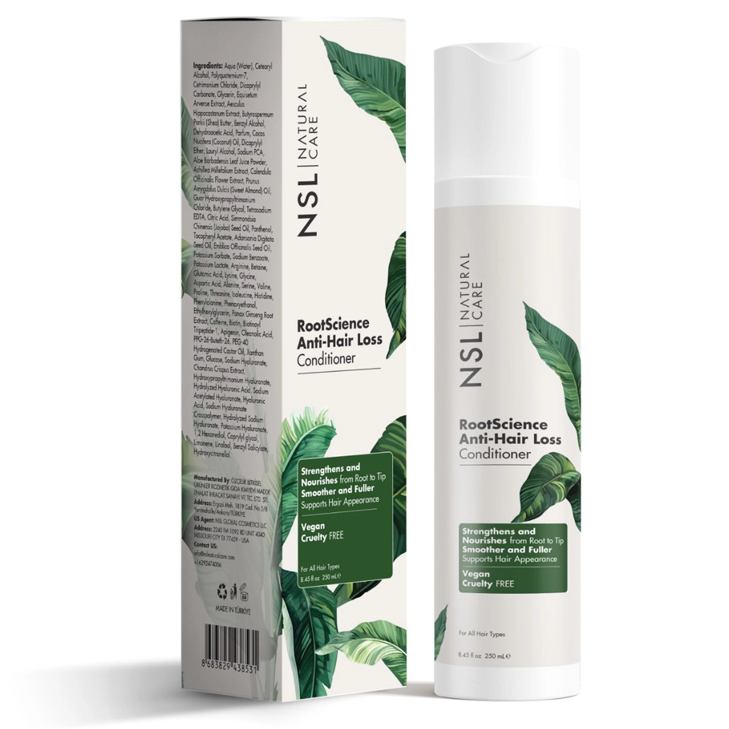 NSL RootScience™ Dökülme Karşıtı Saç Bakım Kremi