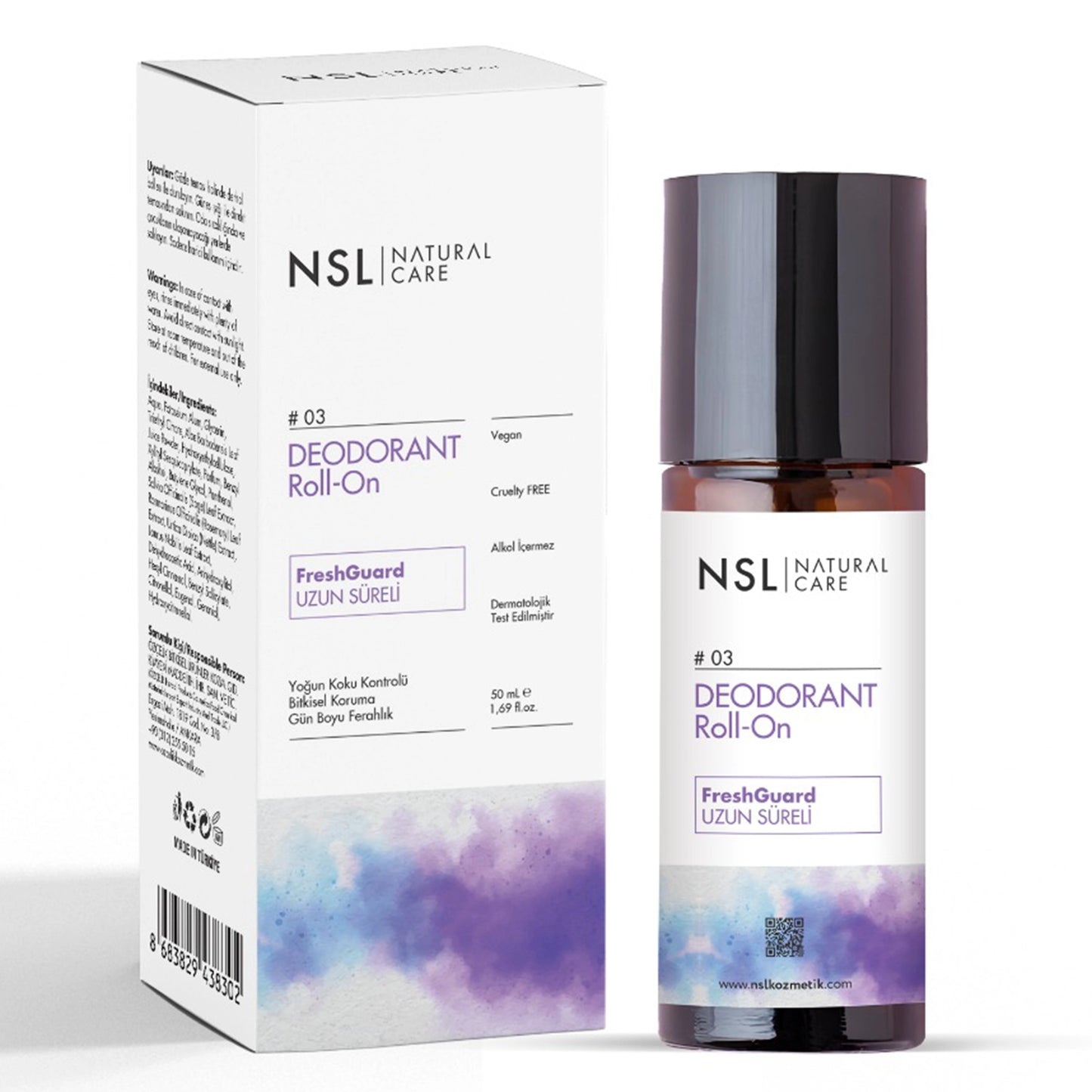 NSL FreshGuard Roll-On Deodorant