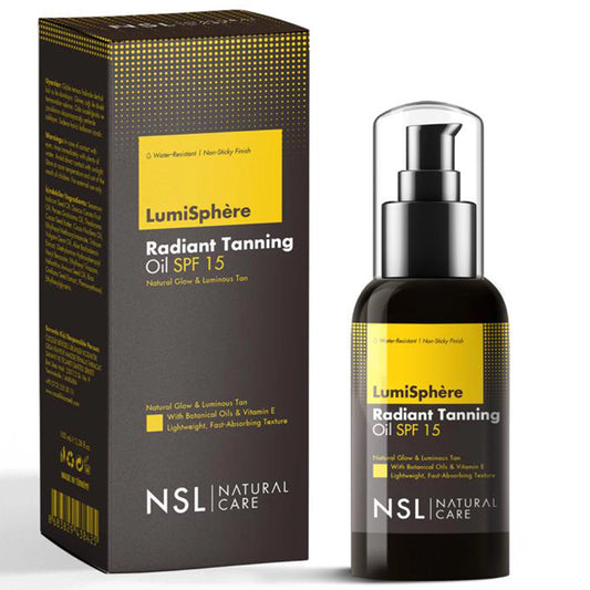 NSL LumiSphère™ SPF 15 Bronzlaştırıcı Bakım Yağı